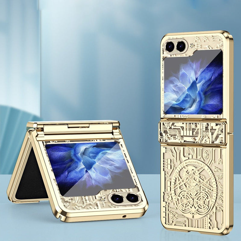 Galaxy Z Flip5 Mechanical Integrated Electroplating Case casemarts