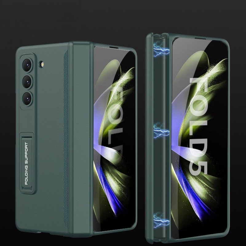 Galaxy Z Fold5 Bumper Protection Case With Kickstand casemarts