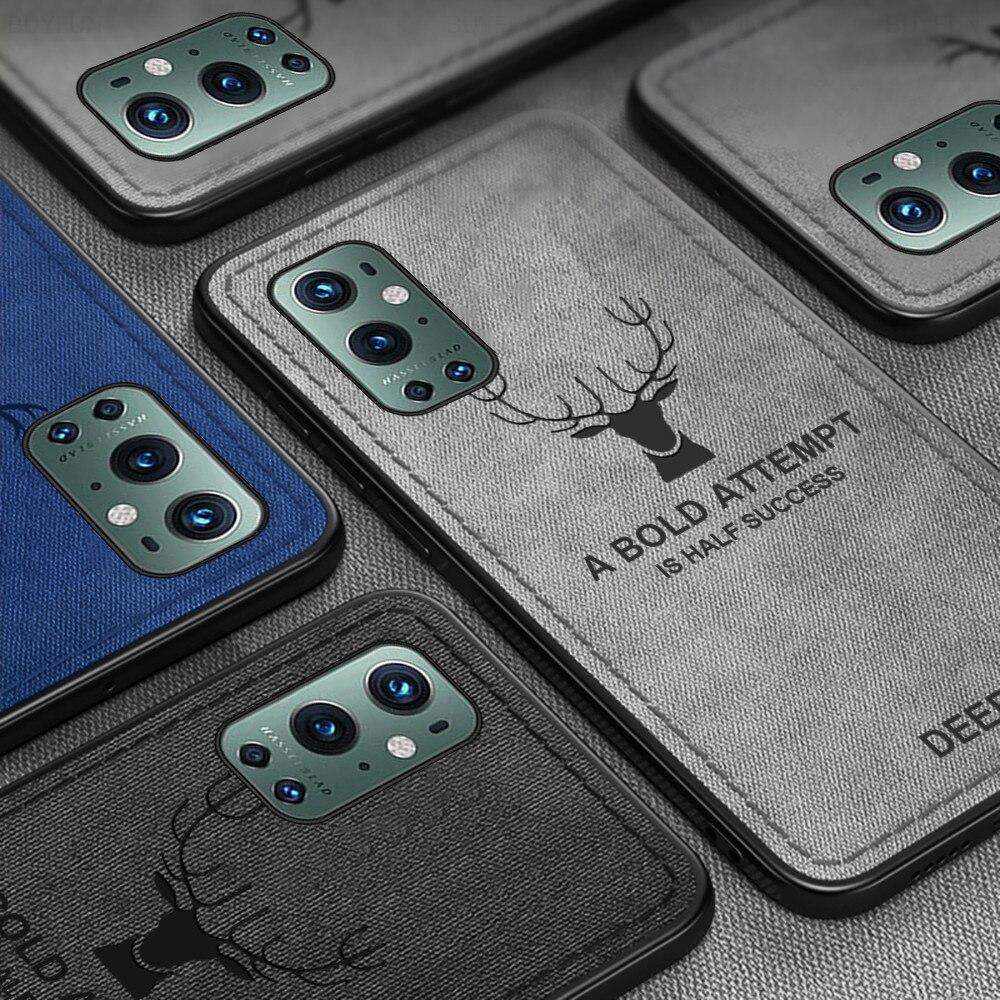 OnePlus 9R Deer Pattern Inspirational Soft Case casemarts