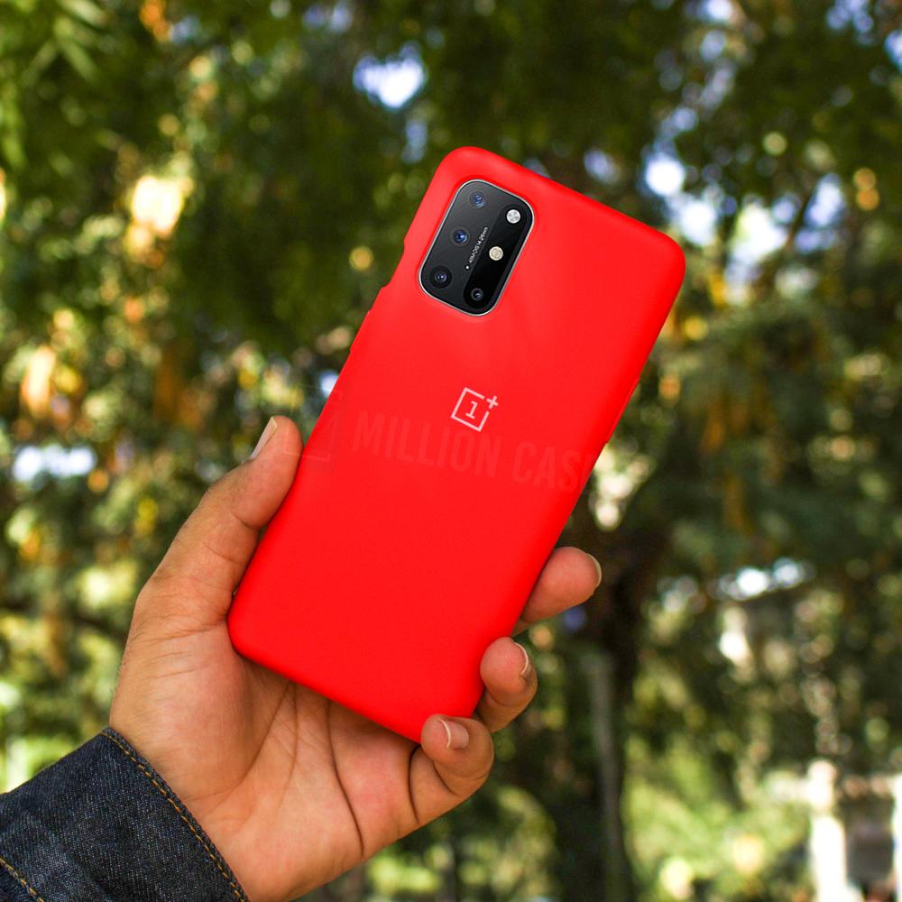 OnePlus 8T Silicone Logo Case casemarts