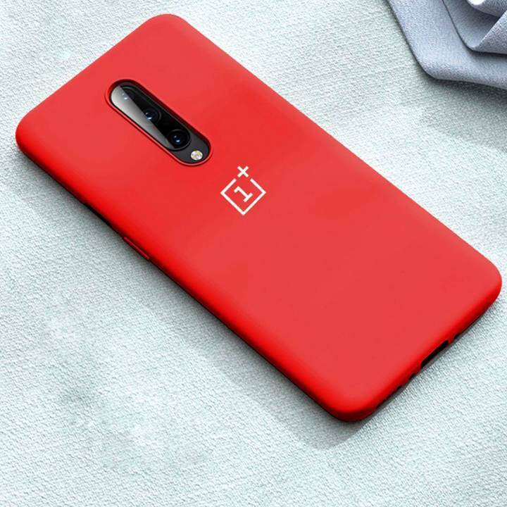 Liquid Silicone Logo Case - OnePlus casemarts