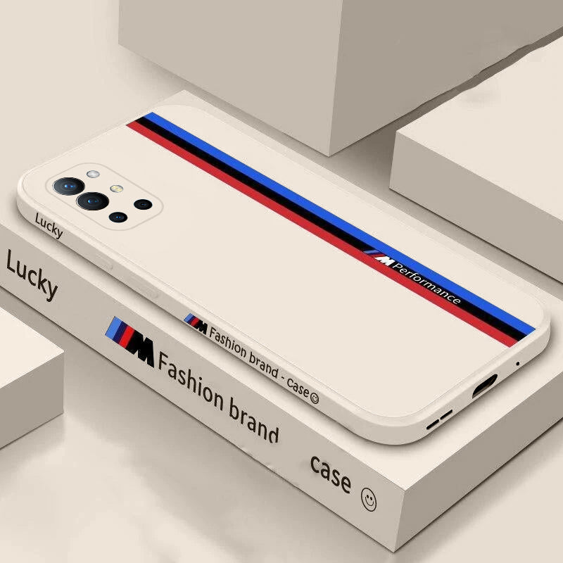 OnePlus 9R Motorsports Soft Liquid Silicone Case casemarts