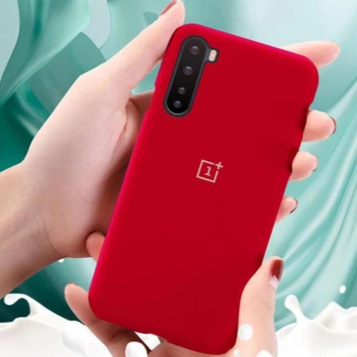 Liquid Silicone Logo Case - OnePlus casemarts