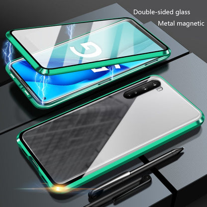 OnePlus Nord Series Electronic Auto-Fit (Front+ Back) Glass Magnetic Case casemarts