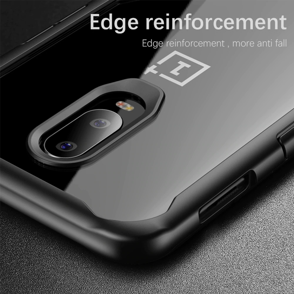 OnePlus 6T Transparent Soft TPU Protective Case casemarts