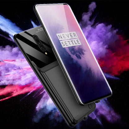 OnePlus 7 Series (2 in 1 Combo) Portable 5000 mAh Battery Shell case+ Camera Lens Guard casemarts