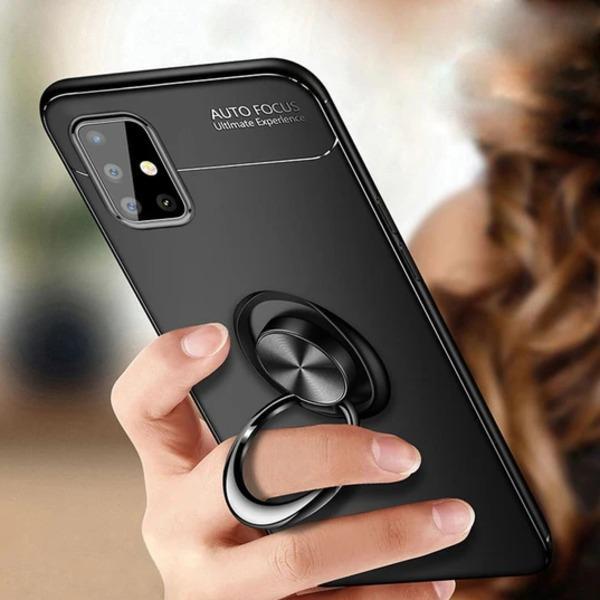 OnePlus 8 Series Metallic Finger Ring Holder Matte Case casemarts