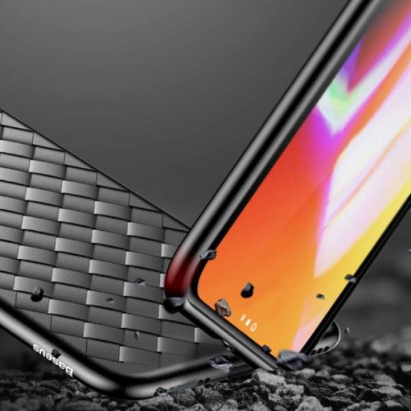 OnePlus 7T Pro Ultra-thin Grid Weaving Case casemarts