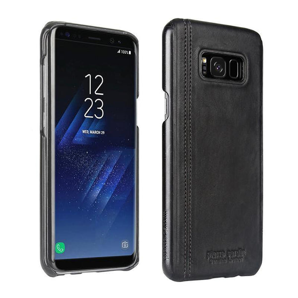 Galaxy S8 Plus Pierre Cardin Genuine Leather Case casemarts