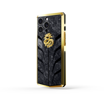 Silver & Gold Dragon iPhone Case CASECART