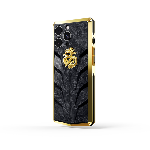 Silver & Gold Dragon iPhone Case CASECART