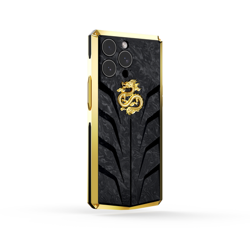 Silver & Gold Dragon iPhone Case CASECART