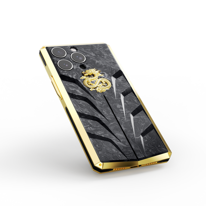 Silver & Gold Dragon iPhone Case CASECART