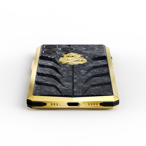 Silver & Gold Dragon iPhone Case CASECART