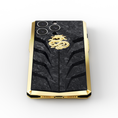 Silver & Gold Dragon iPhone Case CASECART