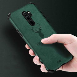 Galaxy S9 Plus Shockproof Deer Leather Texture Case casemarts