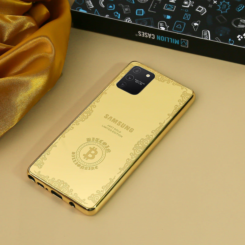 Galaxy S Series Luxurious Crafted Gold Camera Protective Case casemarts