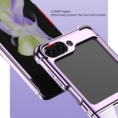 Galaxy Z Flip5 Elegant Plating Shockproof Frame Case casemarts