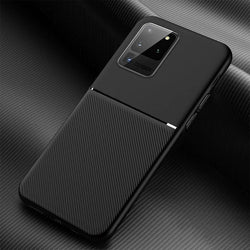 Galaxy S20 Ultra Carbon Fiber Twill Pattern Soft TPU Case casemarts