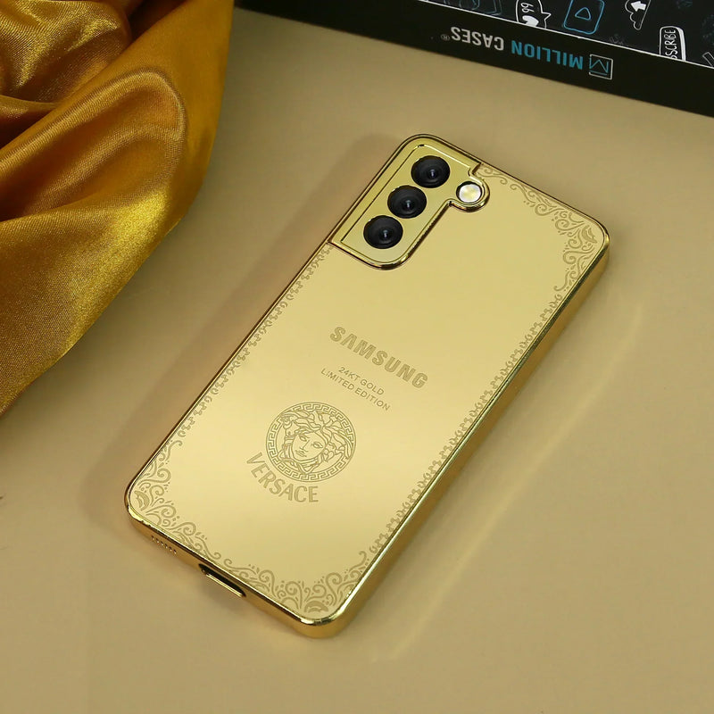 Galaxy S Series Luxurious Crafted Gold Camera Protective Case casemarts