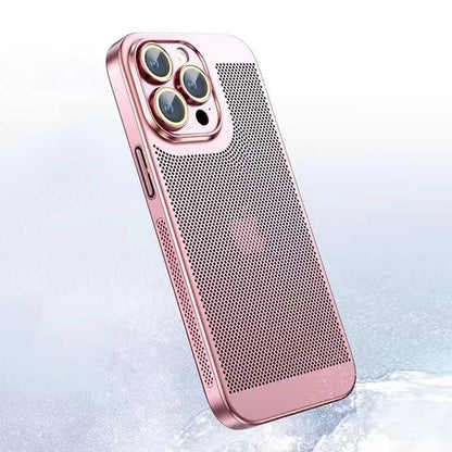 Cooling Metal Phone Case for iPhone pipi