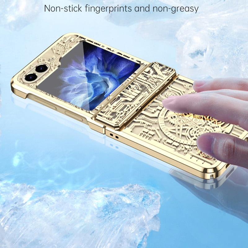 Galaxy Z Flip5 Mechanical Integrated Electroplating Case casemarts