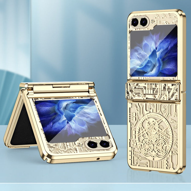 Galaxy Z Flip5 Mechanical Integrated Electroplating Case casemarts