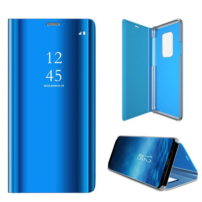 Galaxy M32 Mirror Clear View Flip Case casemarts