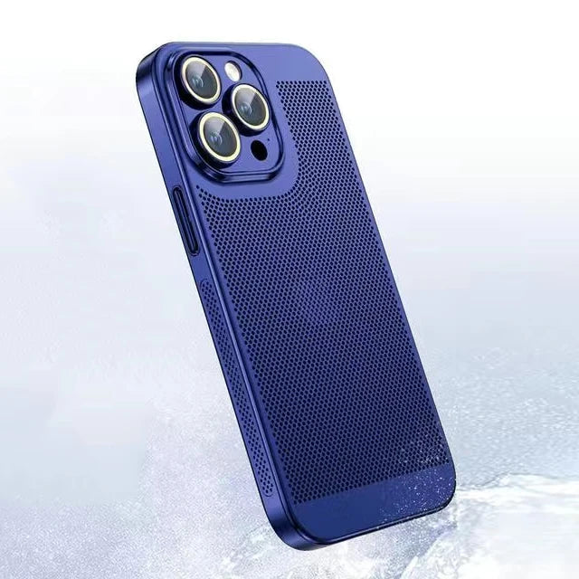 Cooling Metal Phone Case for iPhone pipi