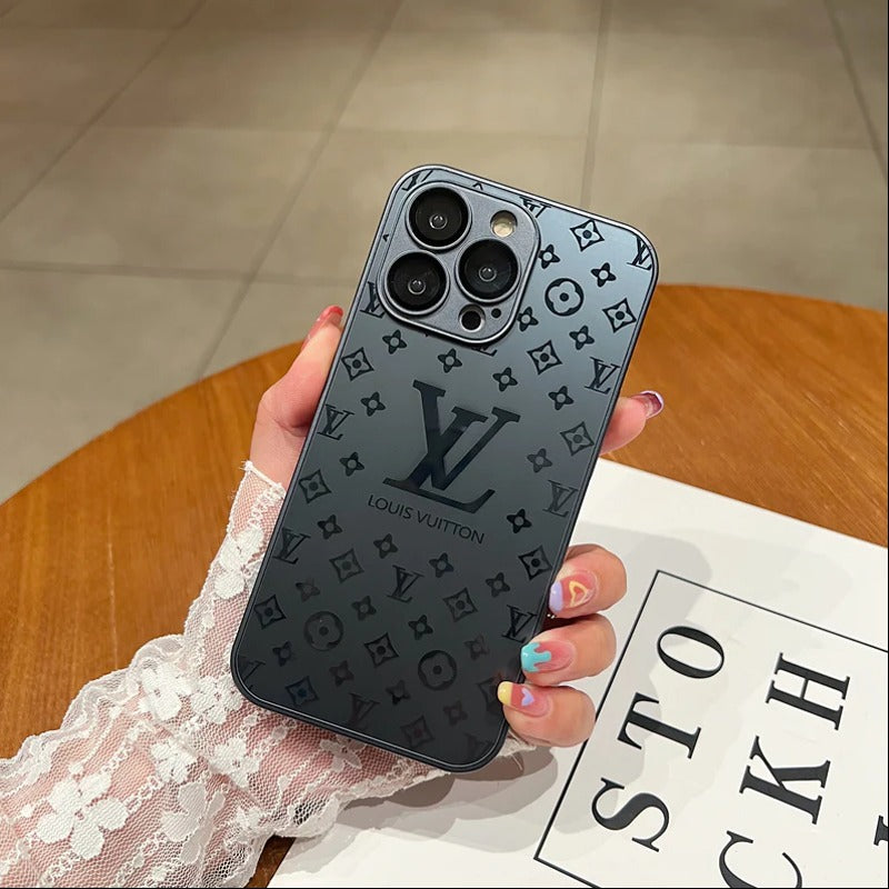 LV Pattern Glass Case - iPhone casemarts