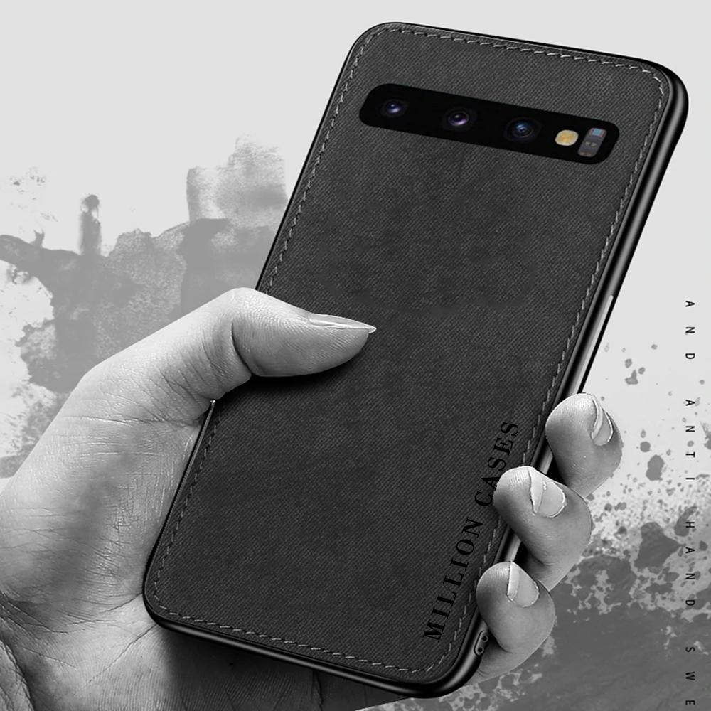 Galaxy S10 Million Cases Special Edition Soft Fabric Case casemarts