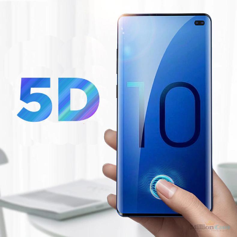 Galaxy S10 5D Tempered Glass Screen Protector [With In-Display Fingerprint Sensor] casemarts