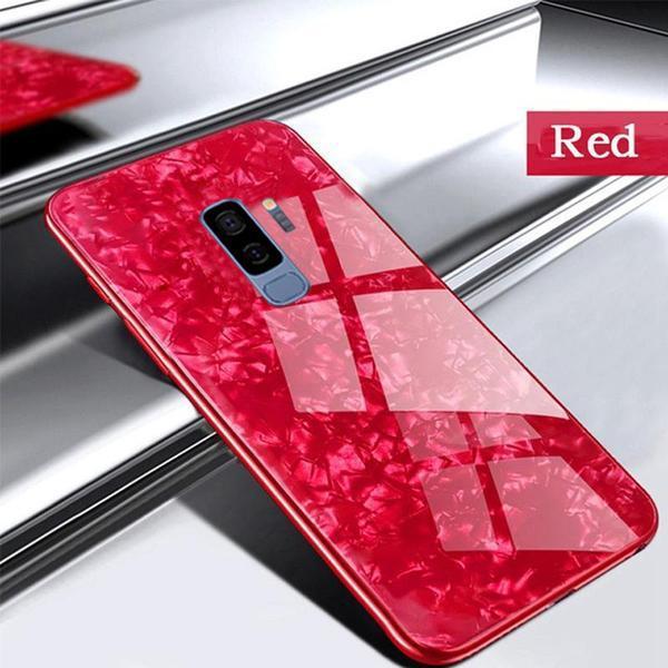 Galaxy S9 Plus Dream Shell Textured Marble Case casemarts