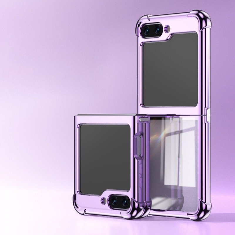 Galaxy Z Flip5 Elegant Plating Shockproof Frame Case casemarts