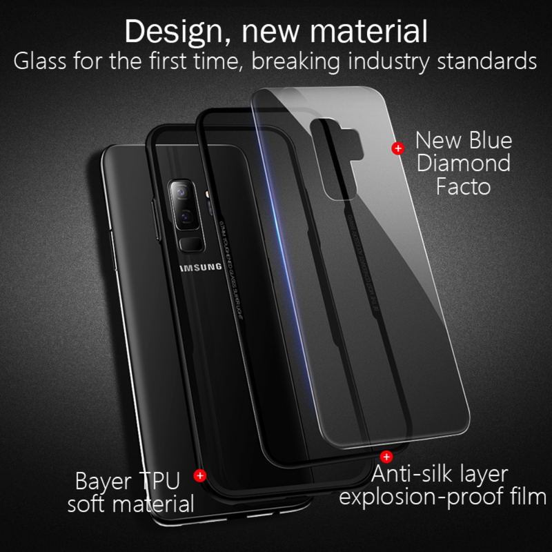 Galaxy S9 Plus Glassium Series Case casemarts