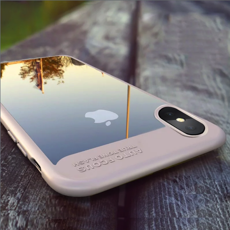 iPhone XS Auto Focus Transparent Slim Case casemarts