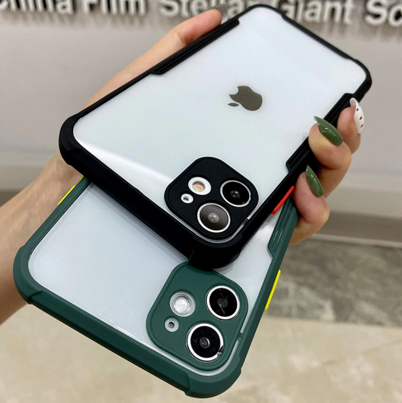 iPhone 11 Series Shockproof Bumper Phone Case with Camera Protection casemarts