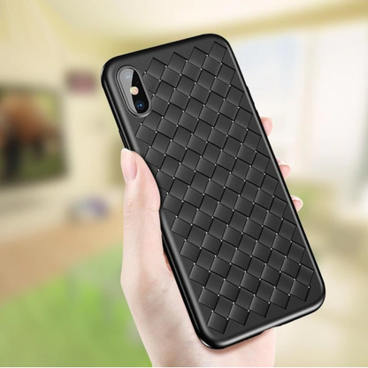 iPhone XS Max Ultra Thin Soft Grid Weaving Case casemarts