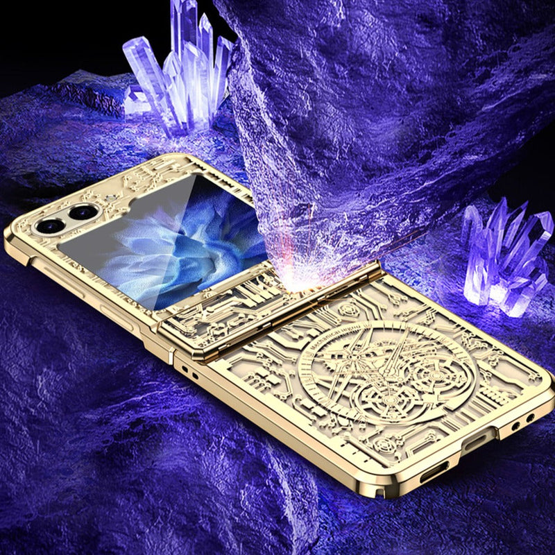 Galaxy Z Flip5 Mechanical Integrated Electroplating Case casemarts