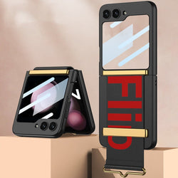 Galaxy Z Flip5 Wristband Ultra-thin Frosted Case casemarts