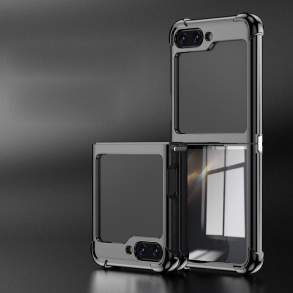 Galaxy Z Flip5 Elegant Plating Shockproof Frame Case casemarts