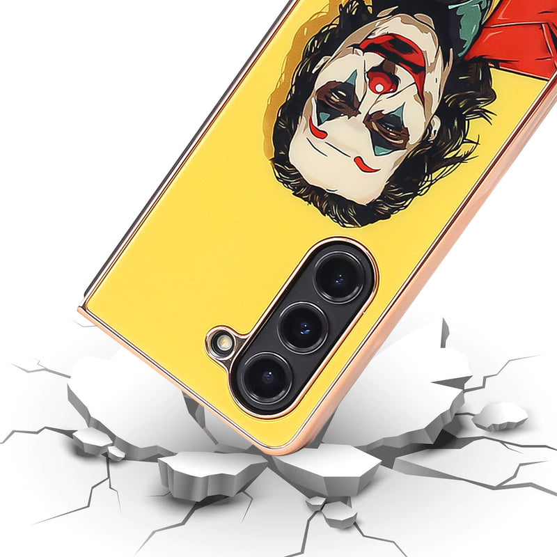 Galaxy Z Fold4 Joker Glass Back Case casemarts