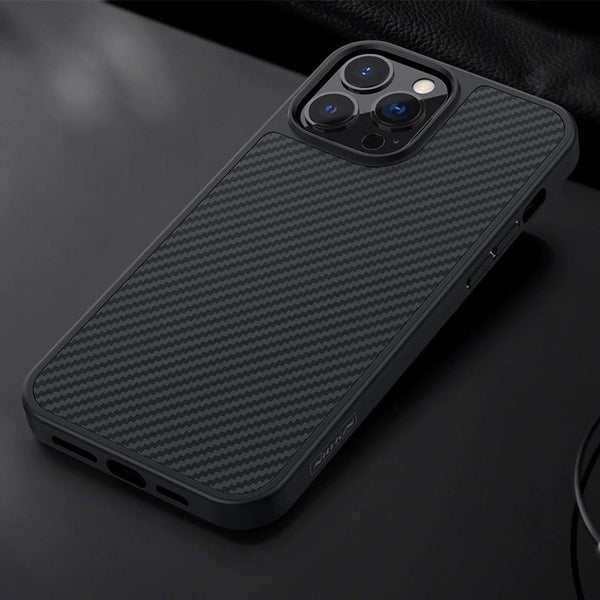 iPhone 13 Pro Max Synthetic Carbon Fiber Case casemarts