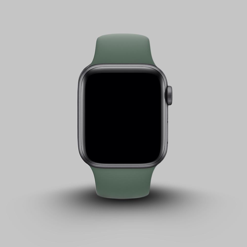 Coteetci ® Silicone Strap for Apple Watch - Green casemarts