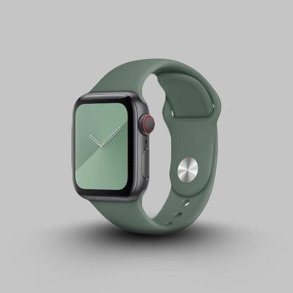 Coteetci ® Silicone Strap for Apple Watch - Green casemarts