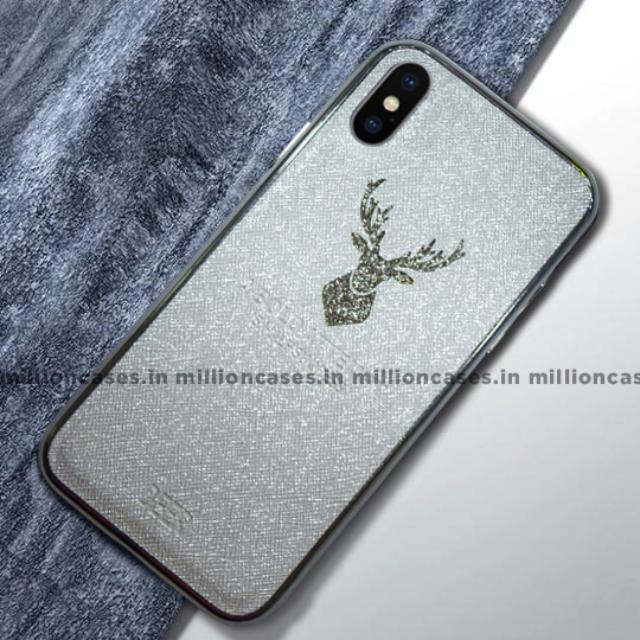 iPhone XS Max Sparkling Deer Pattern Soft Edge Case casemarts