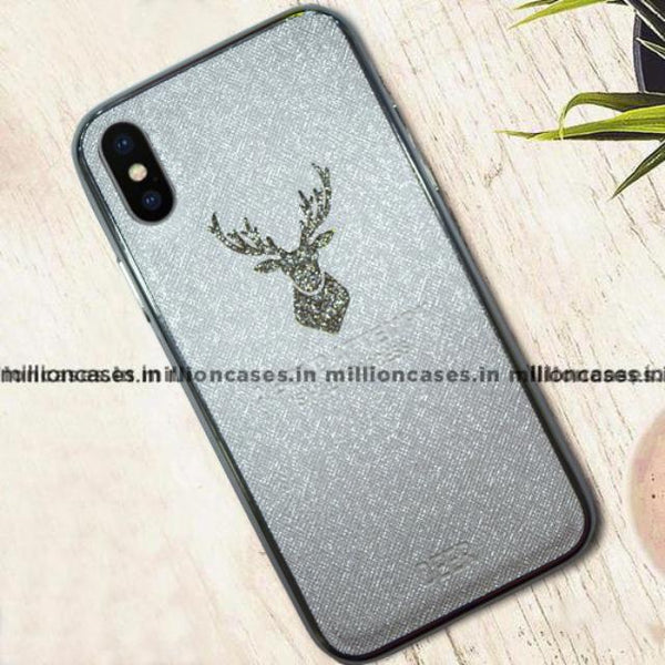 iPhone XS Max Sparkling Deer Pattern Soft Edge Case casemarts