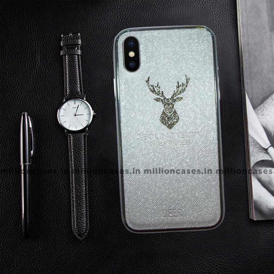 iPhone XS Max Sparkling Deer Pattern Soft Edge Case casemarts