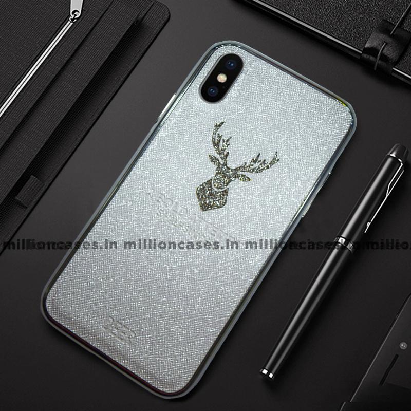 iPhone XS Max Sparkling Deer Pattern Soft Edge Case casemarts