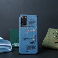 Galaxy Note 20 Sneaker Label Leather Edge Case casemarts